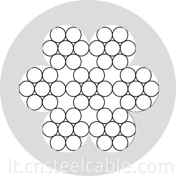 7X7 COATED WIRE ROPE